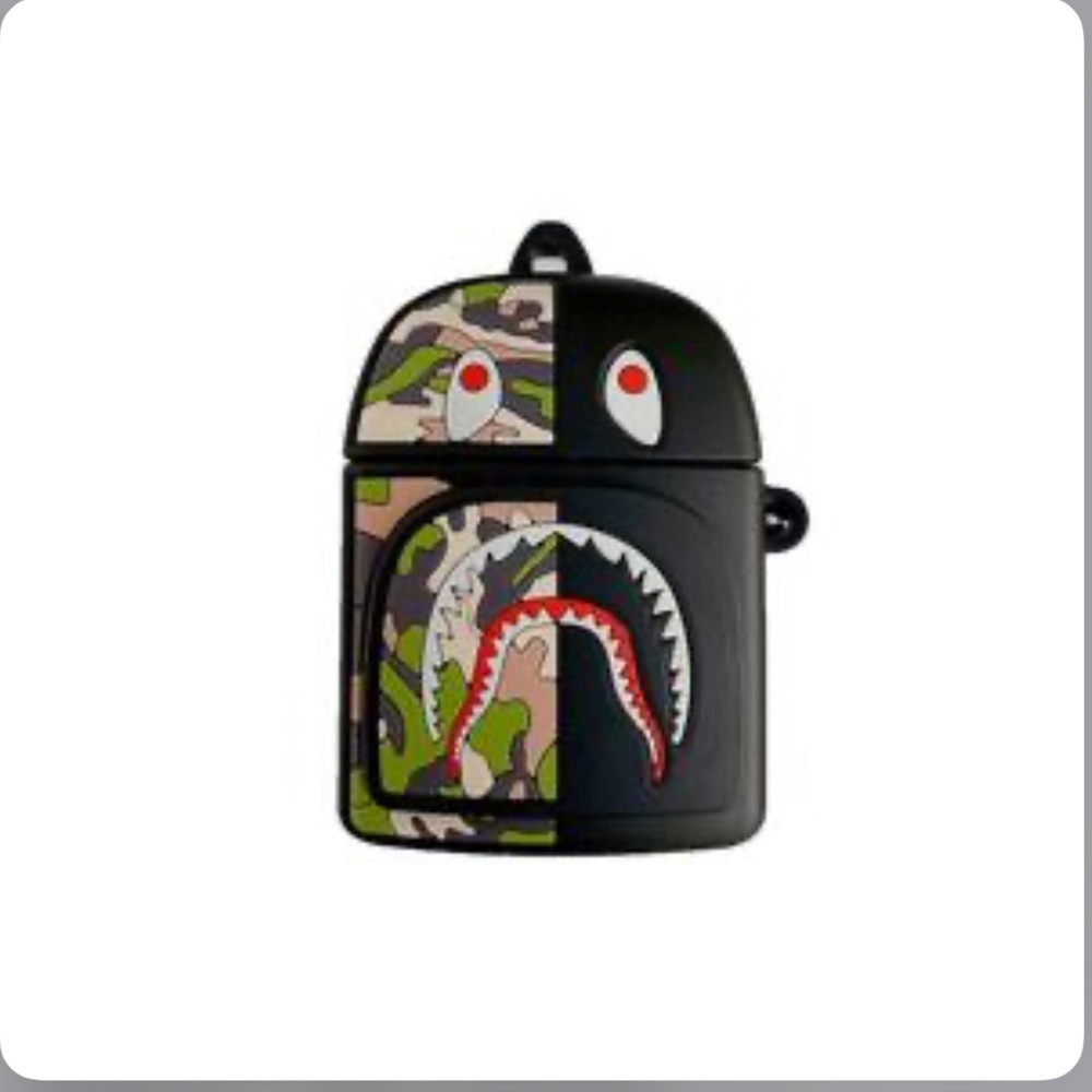 Bape Shark Backpack AirPod Case